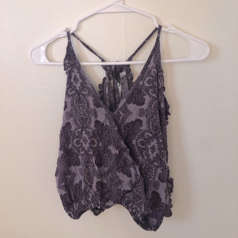 Purple Patterned Tank